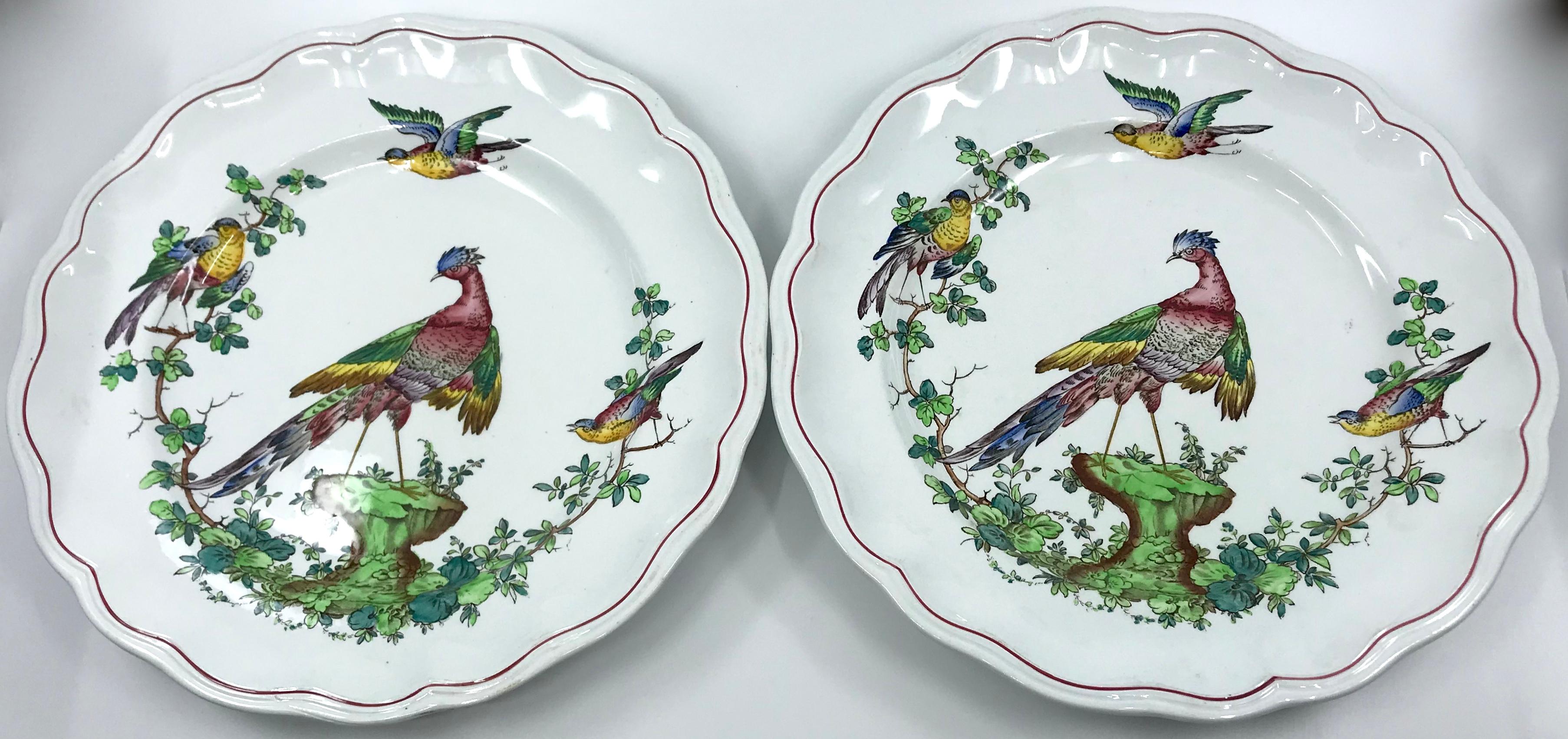 spode bird plates