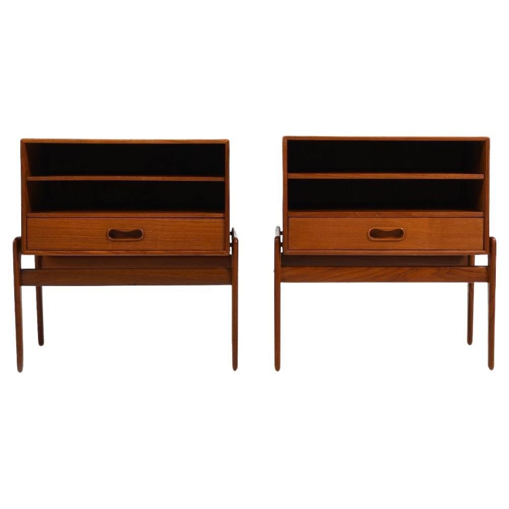 Pair Chest of Drawers / Bedside Tables by Arne Vodder 1960s
