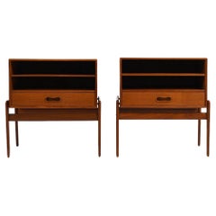 Vintage Pair Chest of Drawers / Bedside Tables by Arne Vodder 1960s