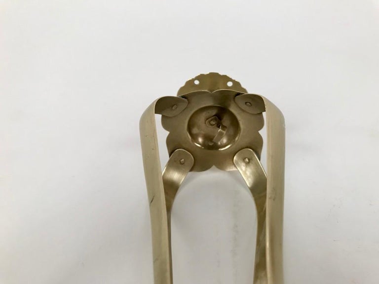 Pair of Japanese Brass Candlesticks For Sale at 1stDibs