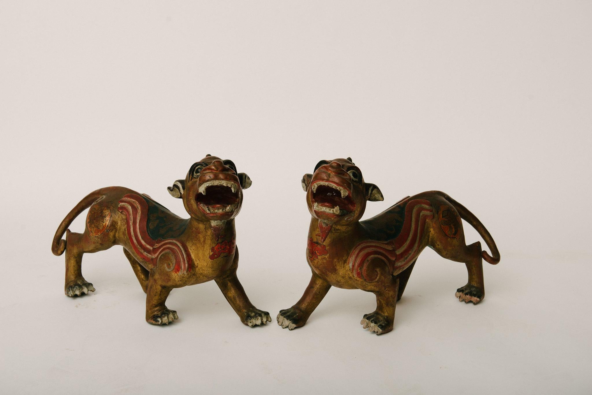 Pair Chinese Bronze Pi Xiu For Sale 6