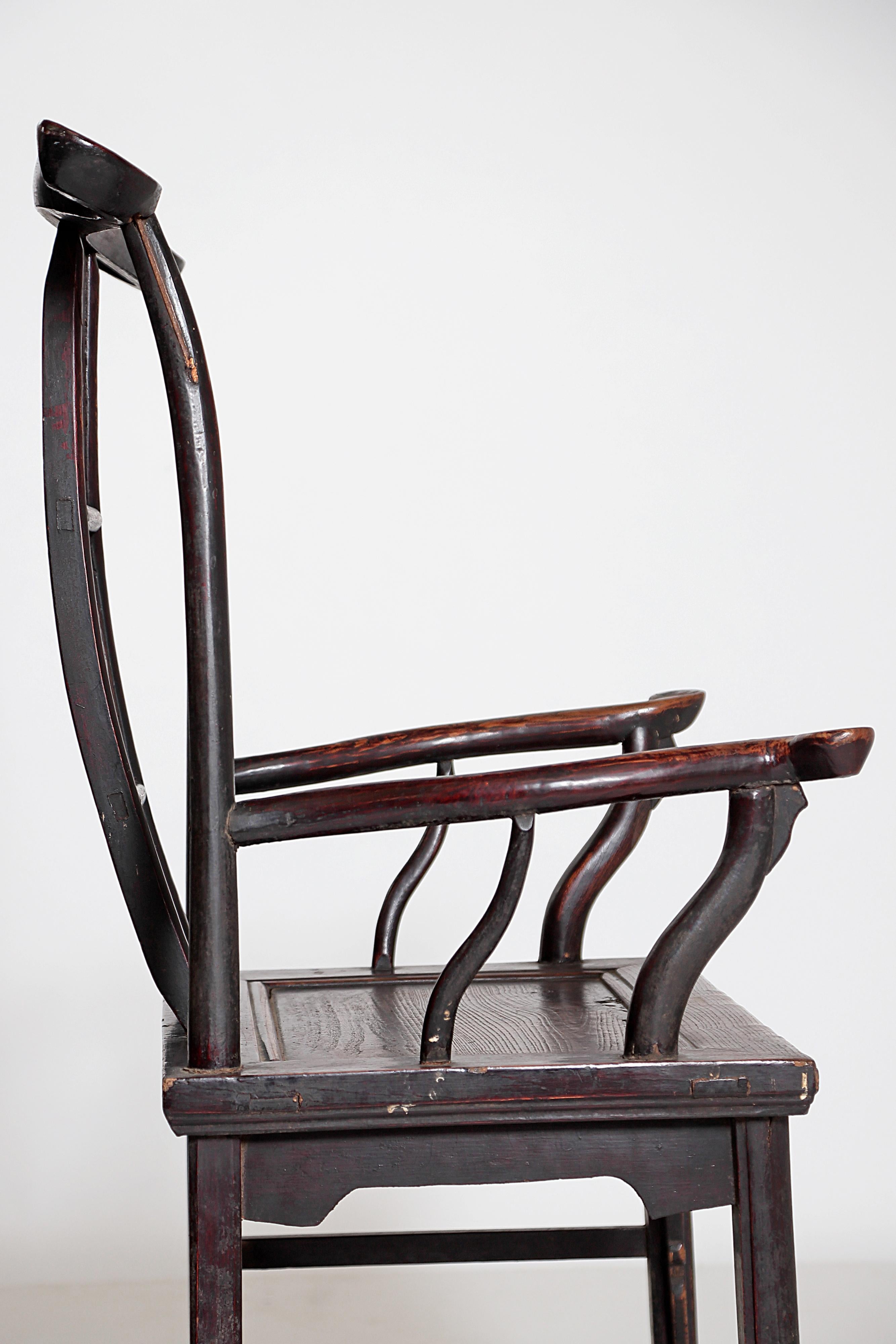 Pair of Chinese Scholar's Chairs 3