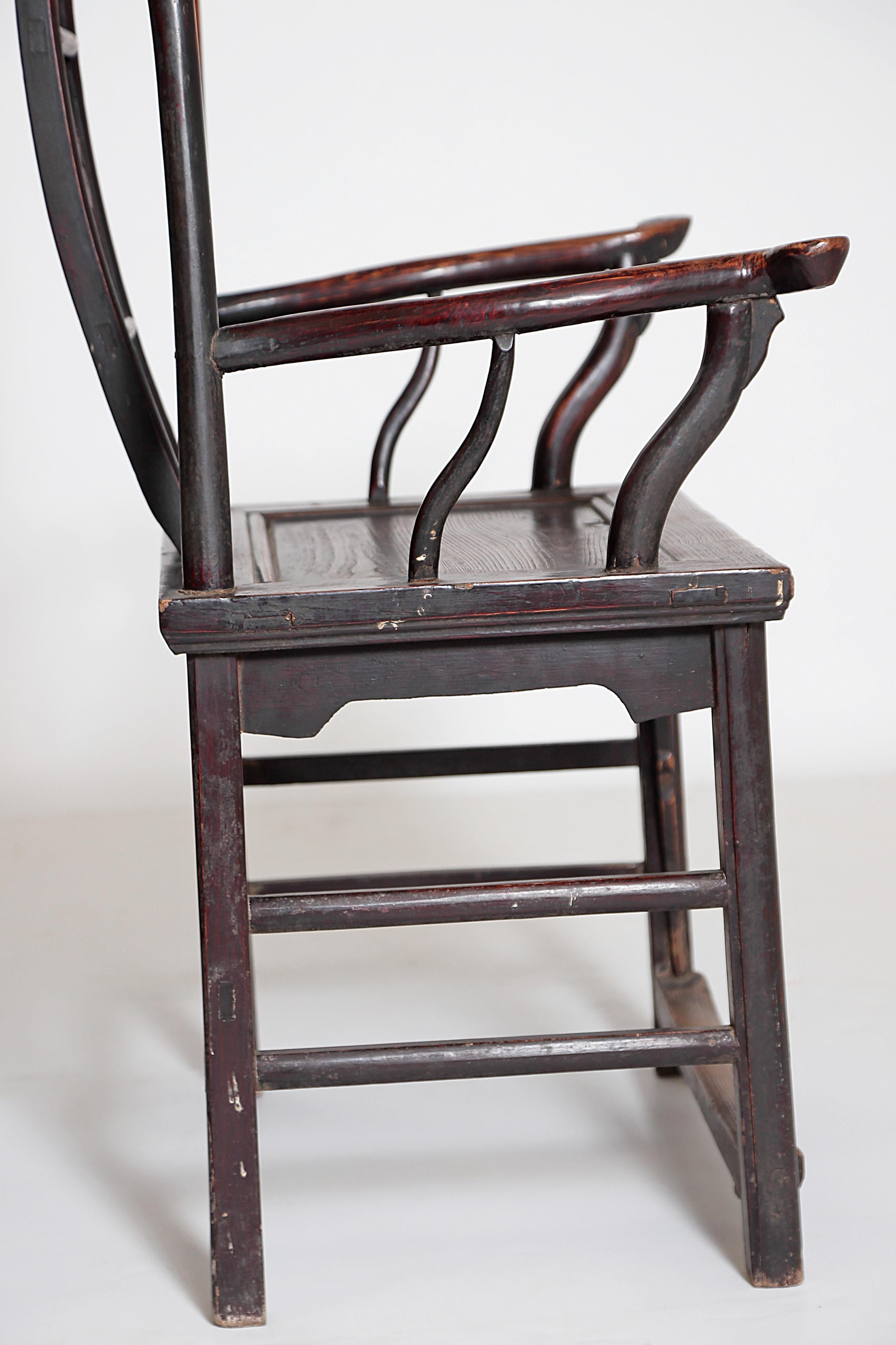 Pair of Chinese Scholar's Chairs 2