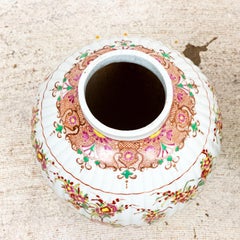 Pair of Chinese Style Lidded Urns