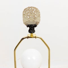 Pair Cinnabar Vases Made into Lamps by Edward i, Farmer-New York