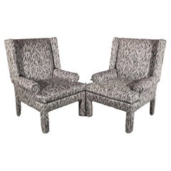 Pair Club Chairs by Gilliam