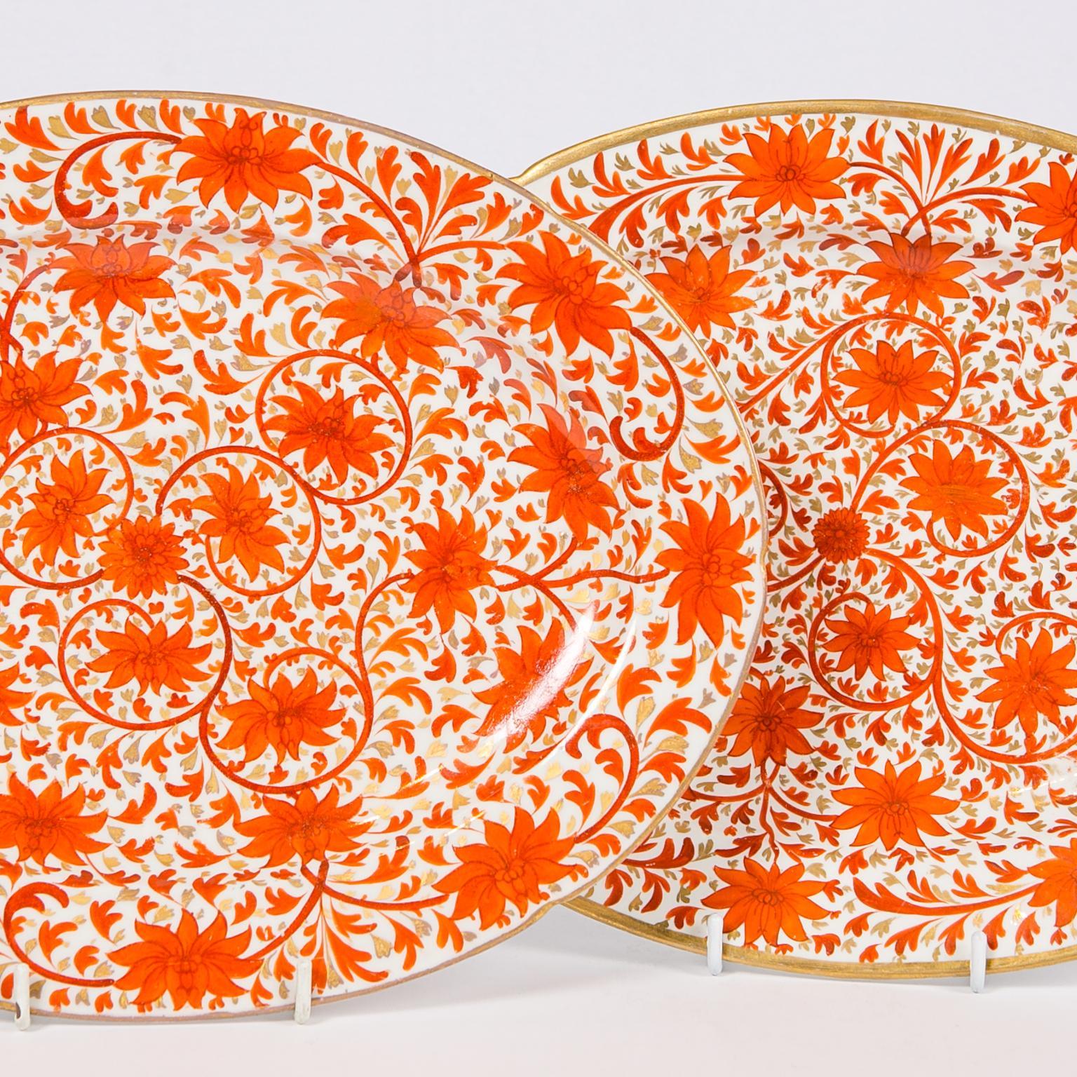 WHY WE LOVE IT: Great Pattern. Great Color.
We are pleased to offer this pair of Coalport Porcelain 