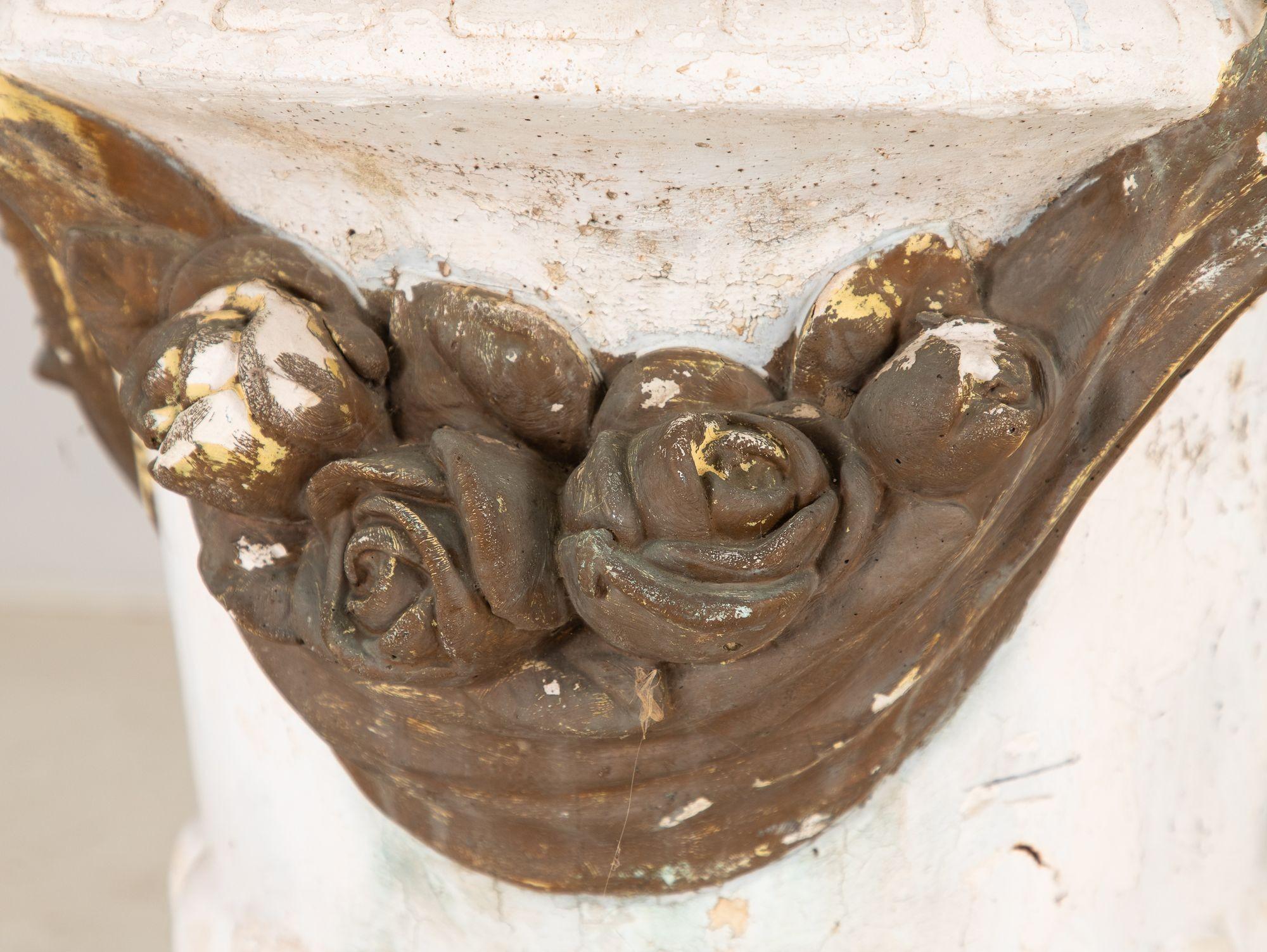 Pareja de Urnas Compuestas de Terracota Rococó Italianas, Mediados del S. XX siglo XX en venta