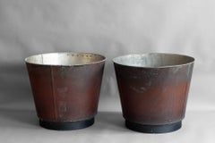 Pair Copper Buckets