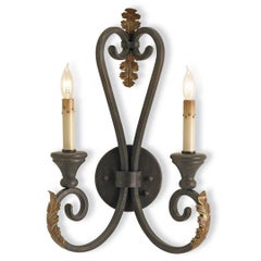 Pareja de candelabros clásicos de Orleans Curry And Company