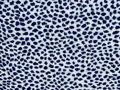 Pair Cushions/Pillows in a Small Blue Animal Print