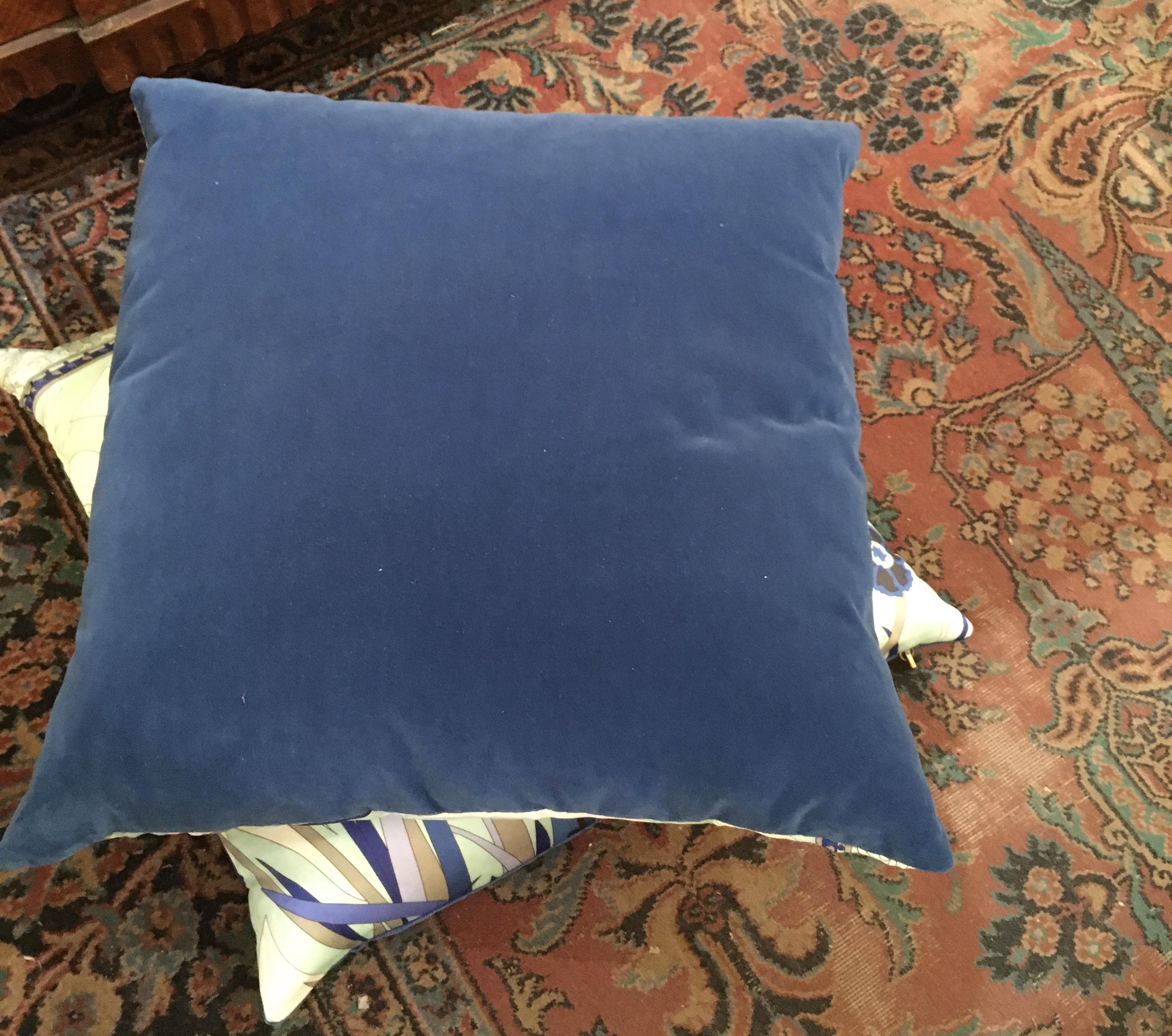 Pair of Custom Vintage Silk Emilio Pucci Pillows 4