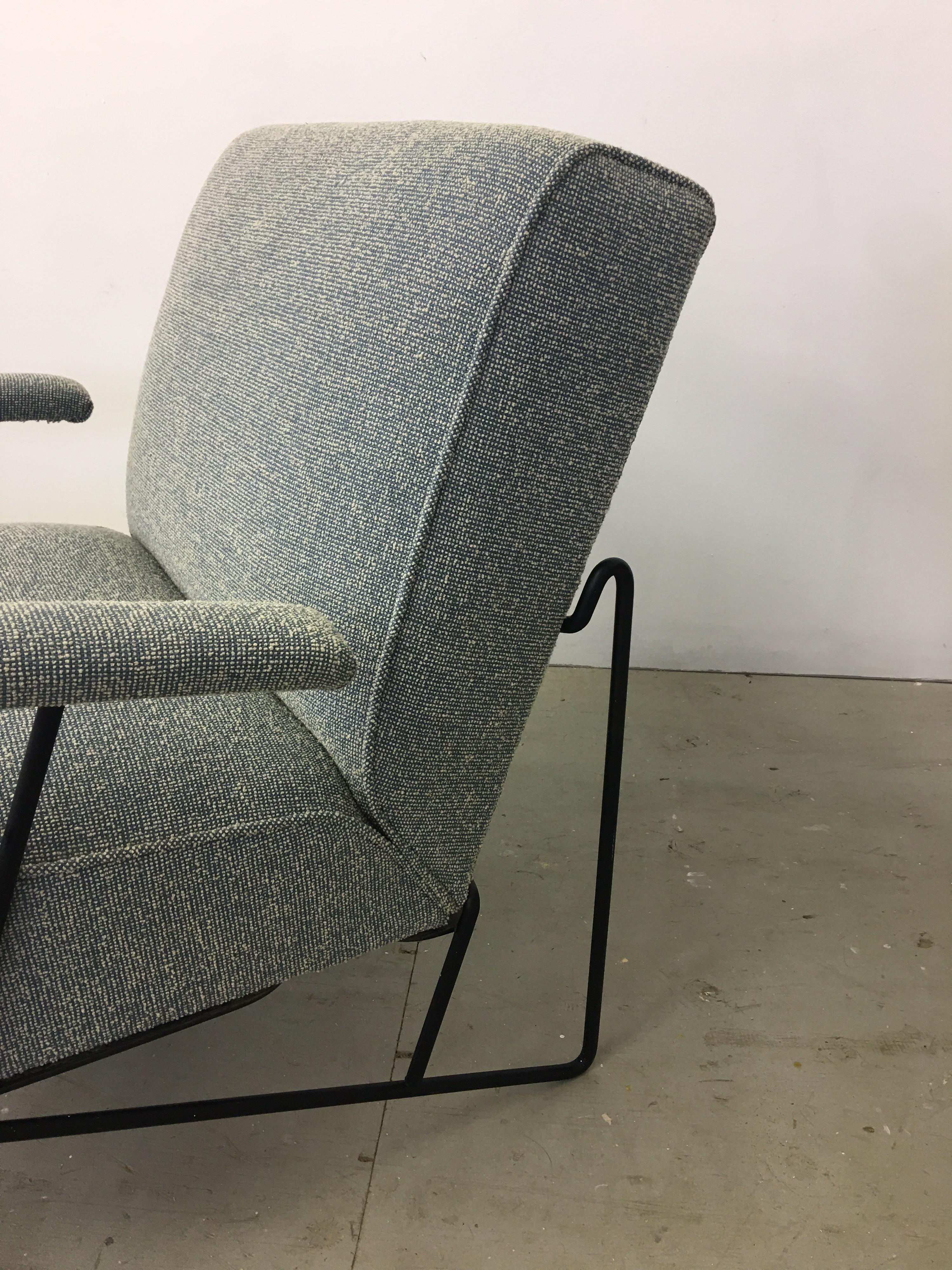 Pair of Dan Johnson Lounge Chairs for Pacific Iron 5