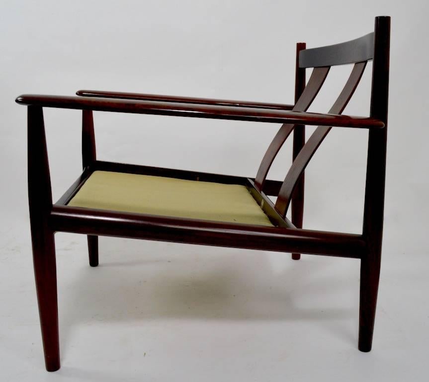 Scandinavian Modern Pair of Danish Modern Chairs by Grete Jalk for France and Sons in Rosewood