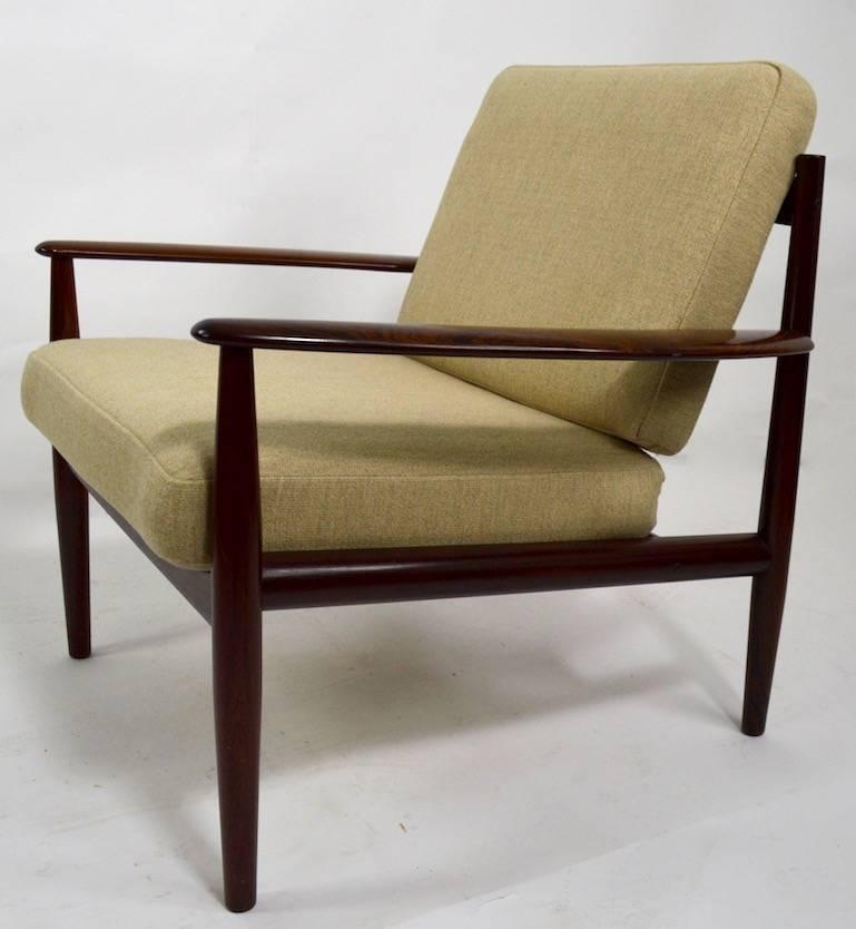 Pair of Danish Modern Chairs by Grete Jalk for France and Sons in Rosewood 1