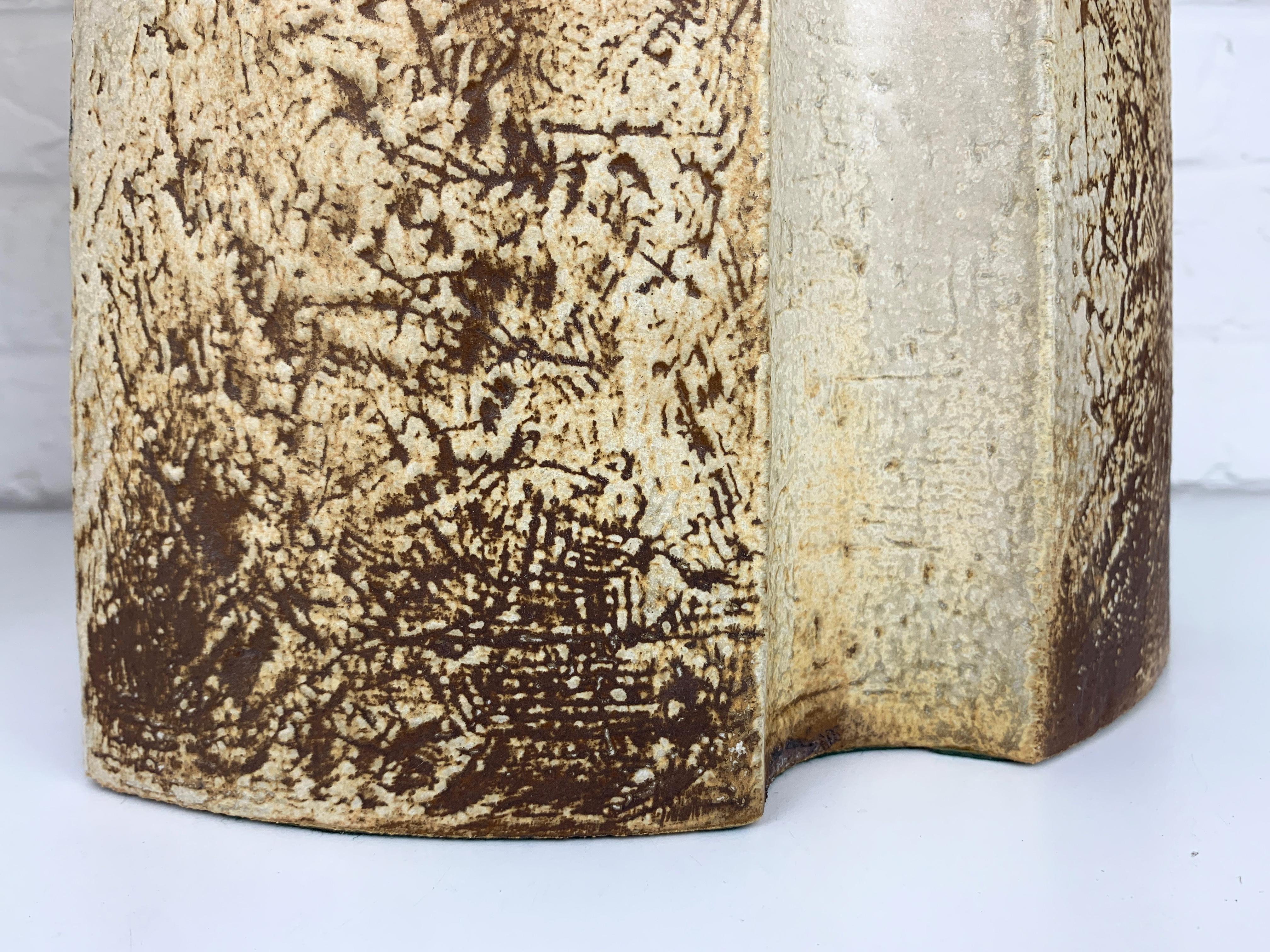 Paire de lampes de table en céramique danoise Søholm Stentøj grès Haico Nitzsche en vente 3