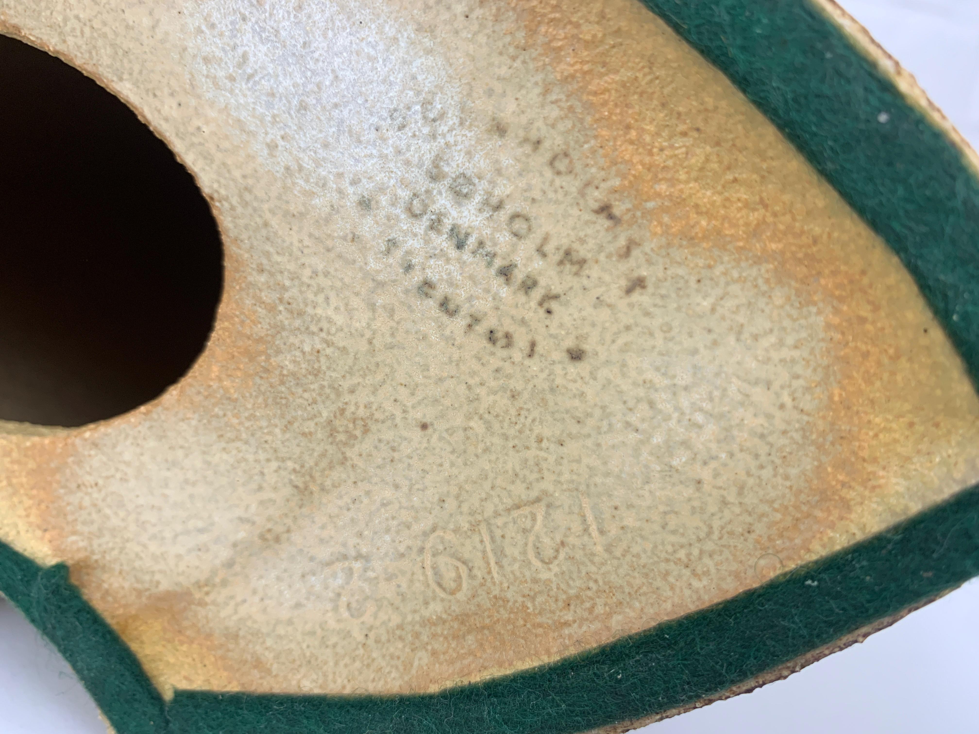 Paire de lampes de table en céramique danoise Søholm Stentøj grès Haico Nitzsche en vente 8