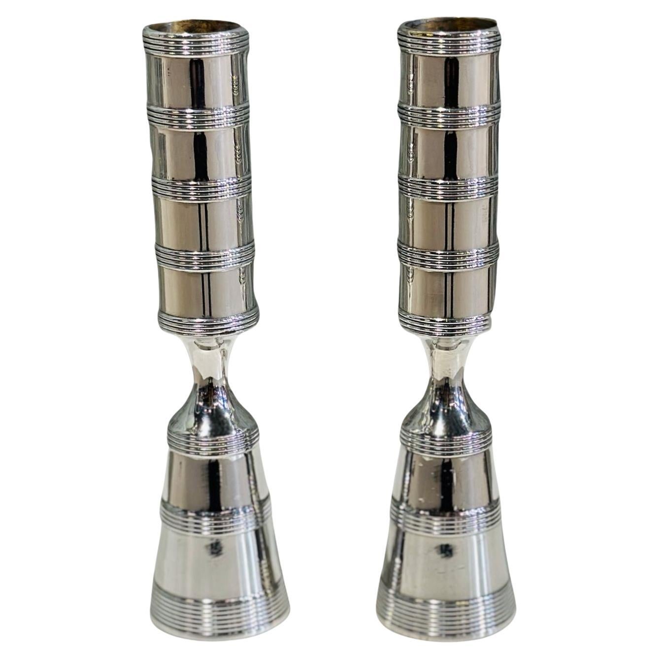 Pair Dansk Candlestick Holders by Jens Quisgard, 1960 For Sale