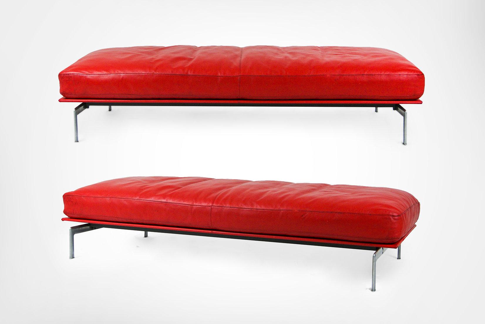 Paire de lits de repos ou bancs Diesis de Paolo Nava et Antonio Citterio pour B&B Italia Bon état - En vente à Torquay, GB