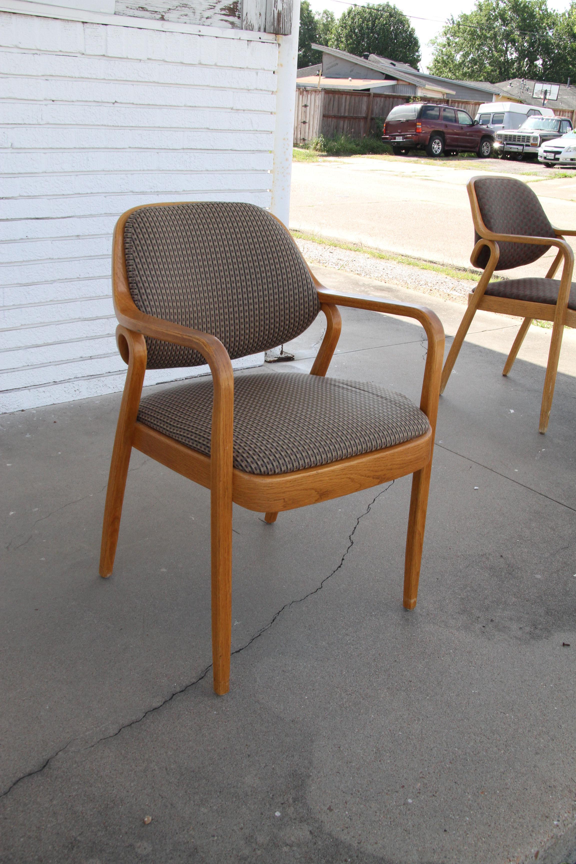 Pair Don Pettit for Knoll #1105 Armchairs For Sale 2