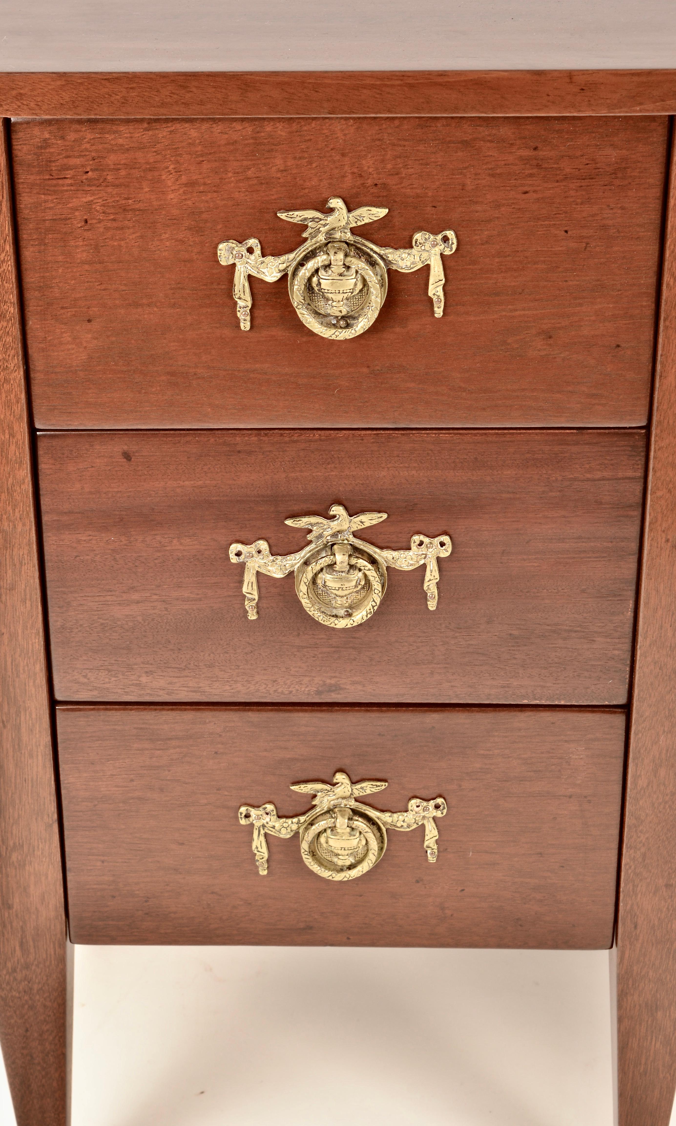 Neoclassical Pair Don Ruseau Chests  For Sale