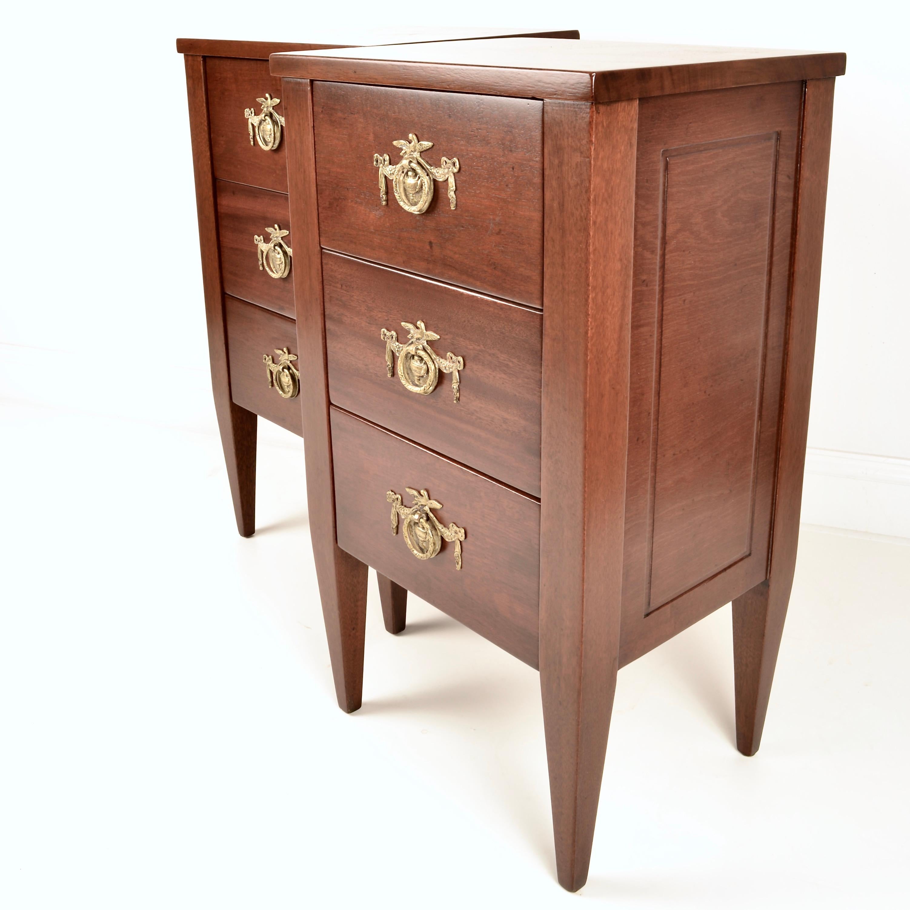 Pair Don Ruseau Chests  In Good Condition For Sale In Norwalk, CT