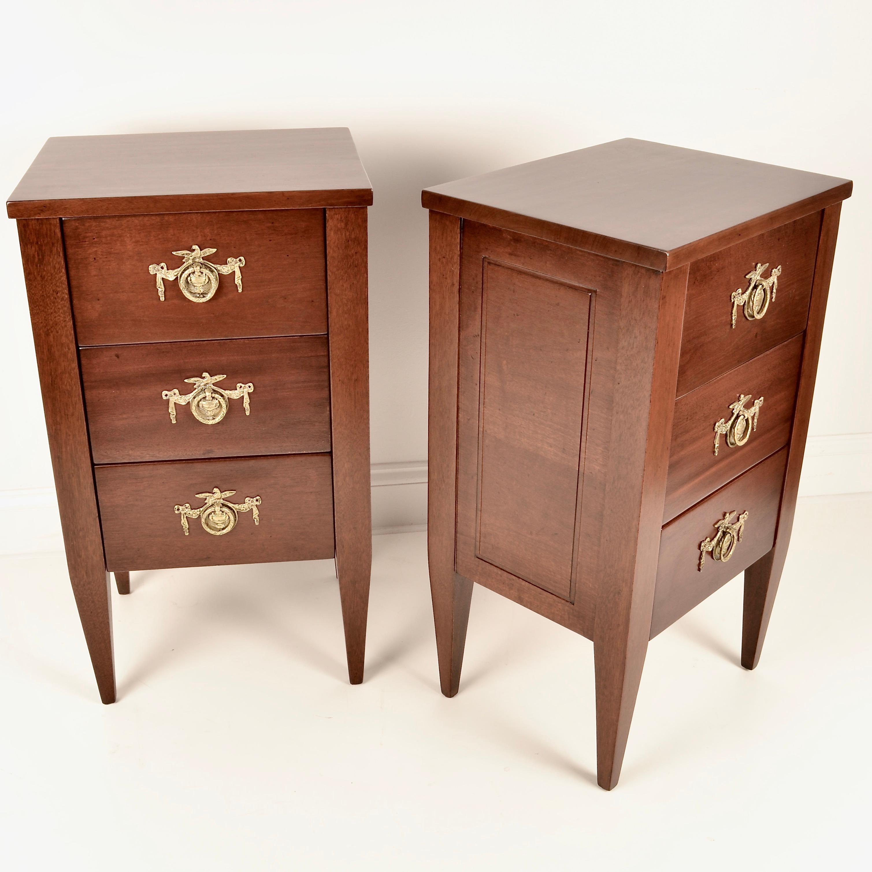 Mid-20th Century Pair Don Ruseau Chests  For Sale
