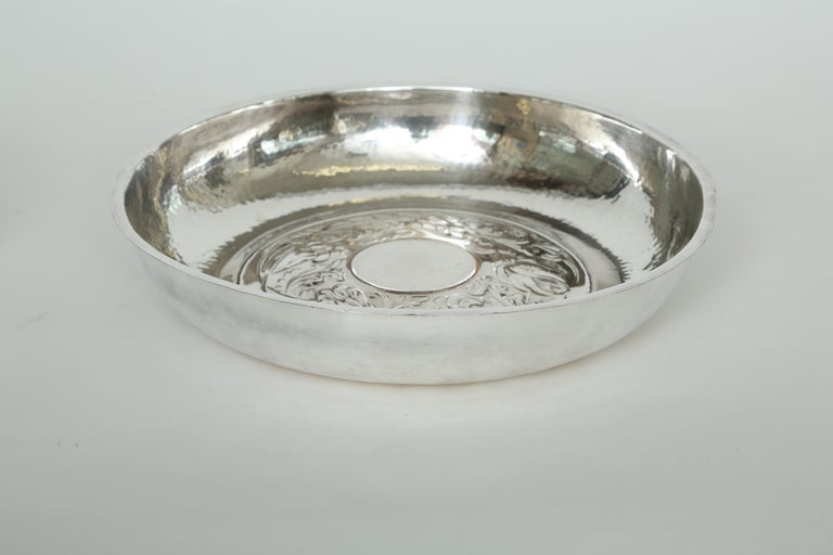 Pair Of Arts Crafts Silver Bowls By Duchess Of Sutherland S Cripples Guild
