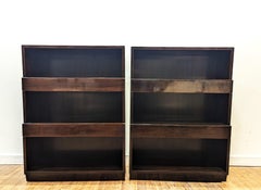 Pair Dunbar Stepped Bookcases by Edward Wormley