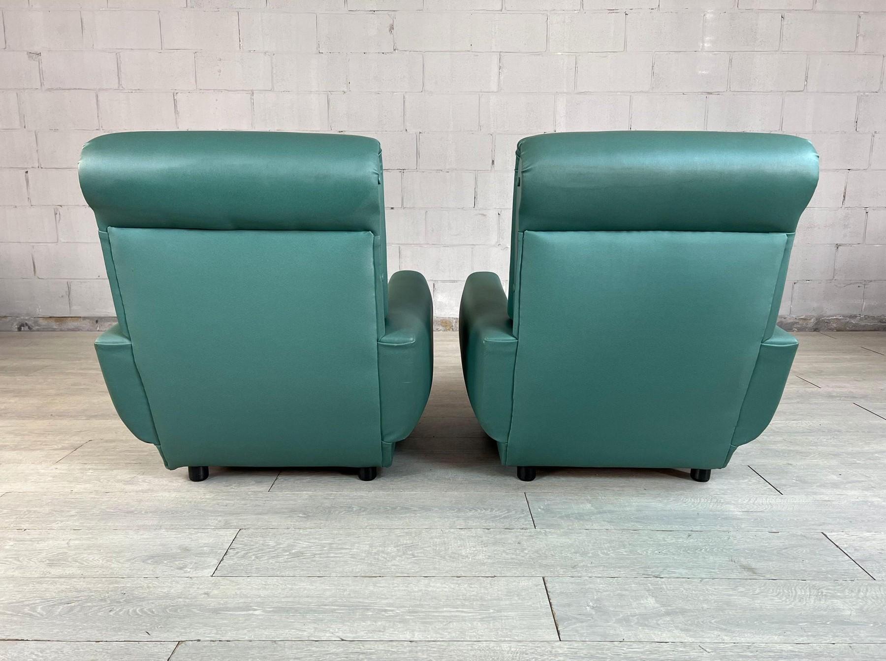 Pareja de sillones holandeses, años 70 Holandés en venta
