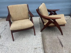 Paar niederländische De Ster Offene Sessel " The Knot"