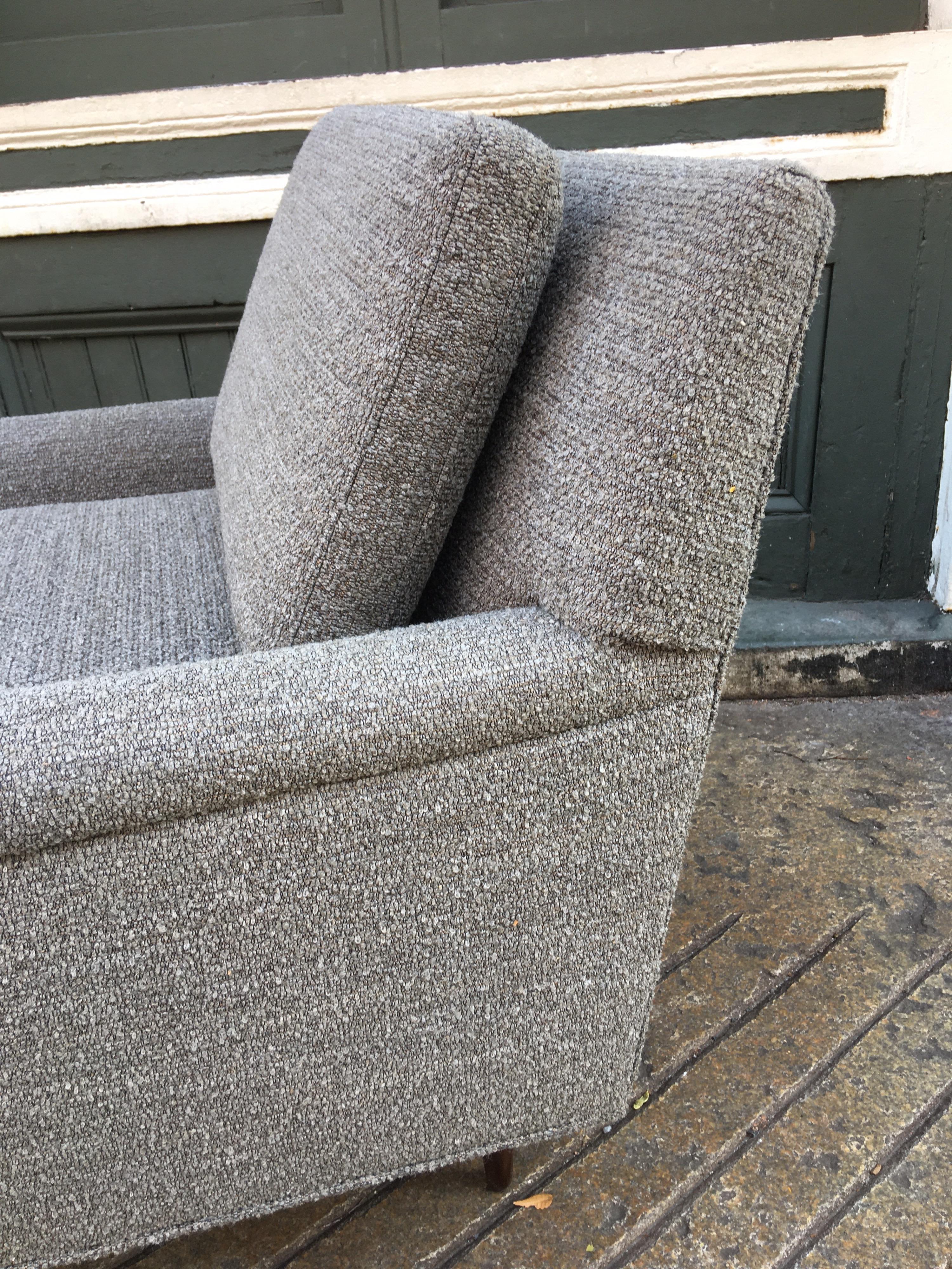 Mid-20th Century Pair of DUX Lounge Chairs, Newly Upholstered