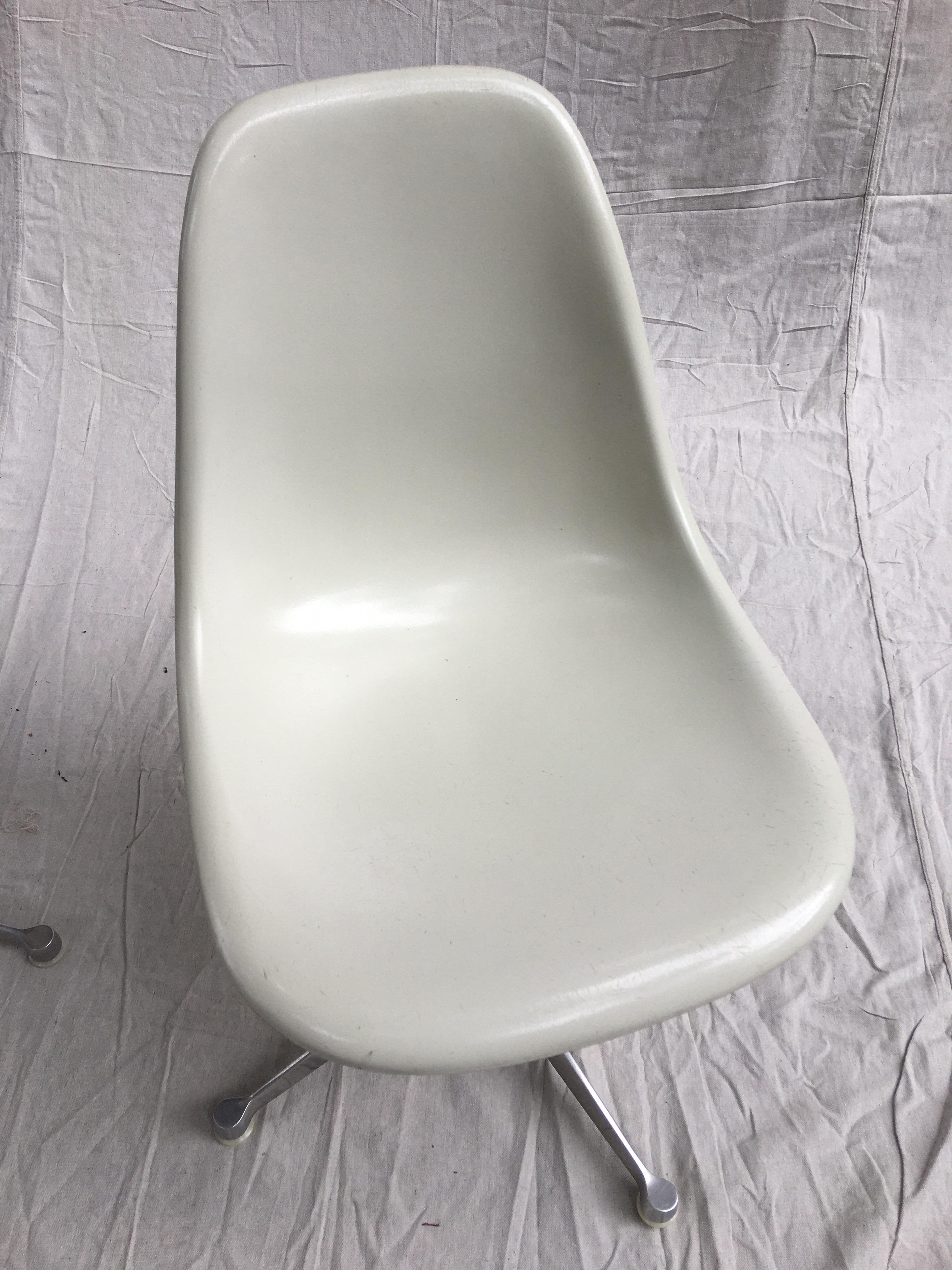 Mid-Century Modern  Eames for Herman Miller Fiberglass Chair  1 CHAIR LEFT!