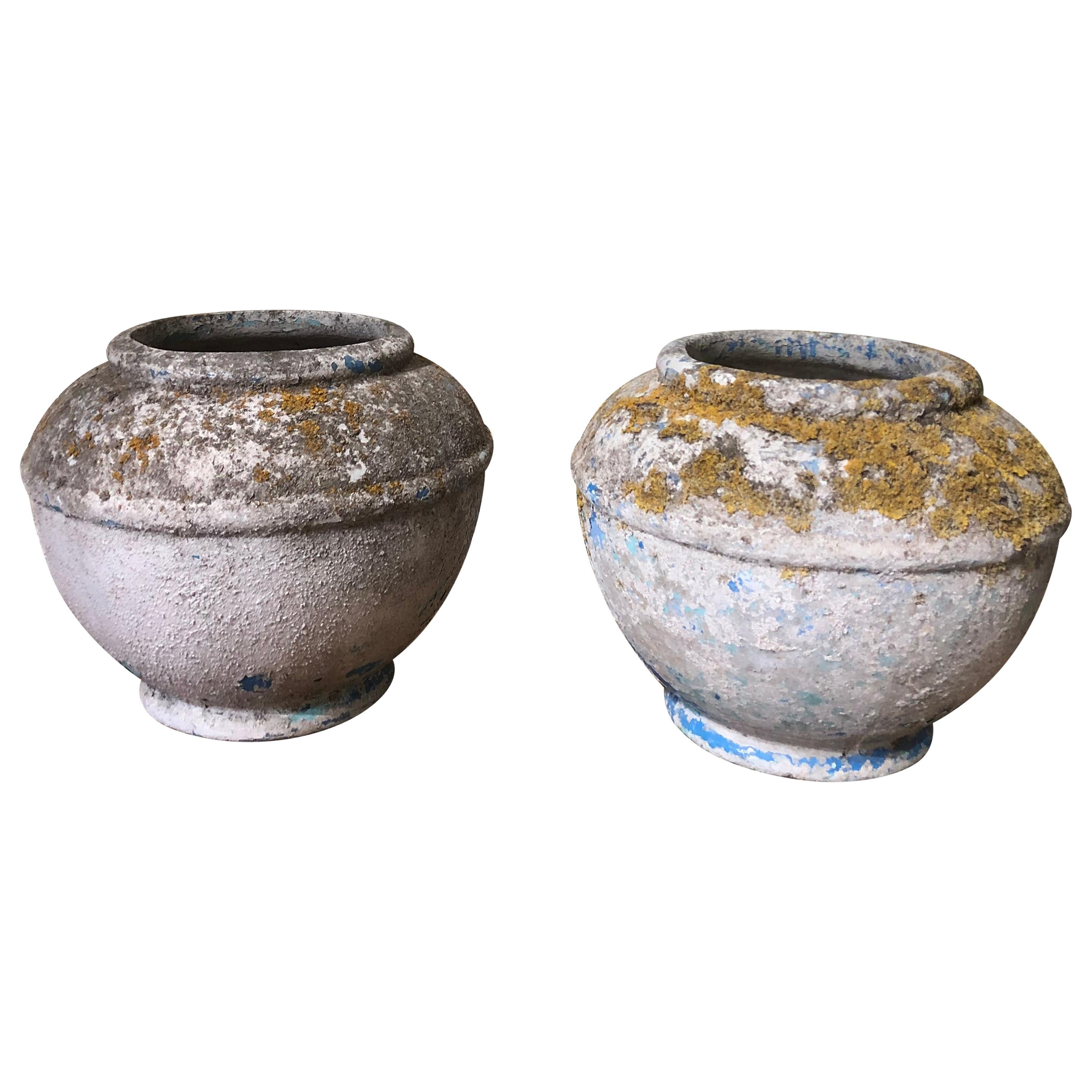 Pair of Early 20th Century French Planter Urns