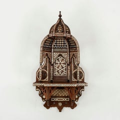 Pair Early 20th Century Moroccan Wall Shelves