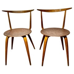 Sedie laterali Wood