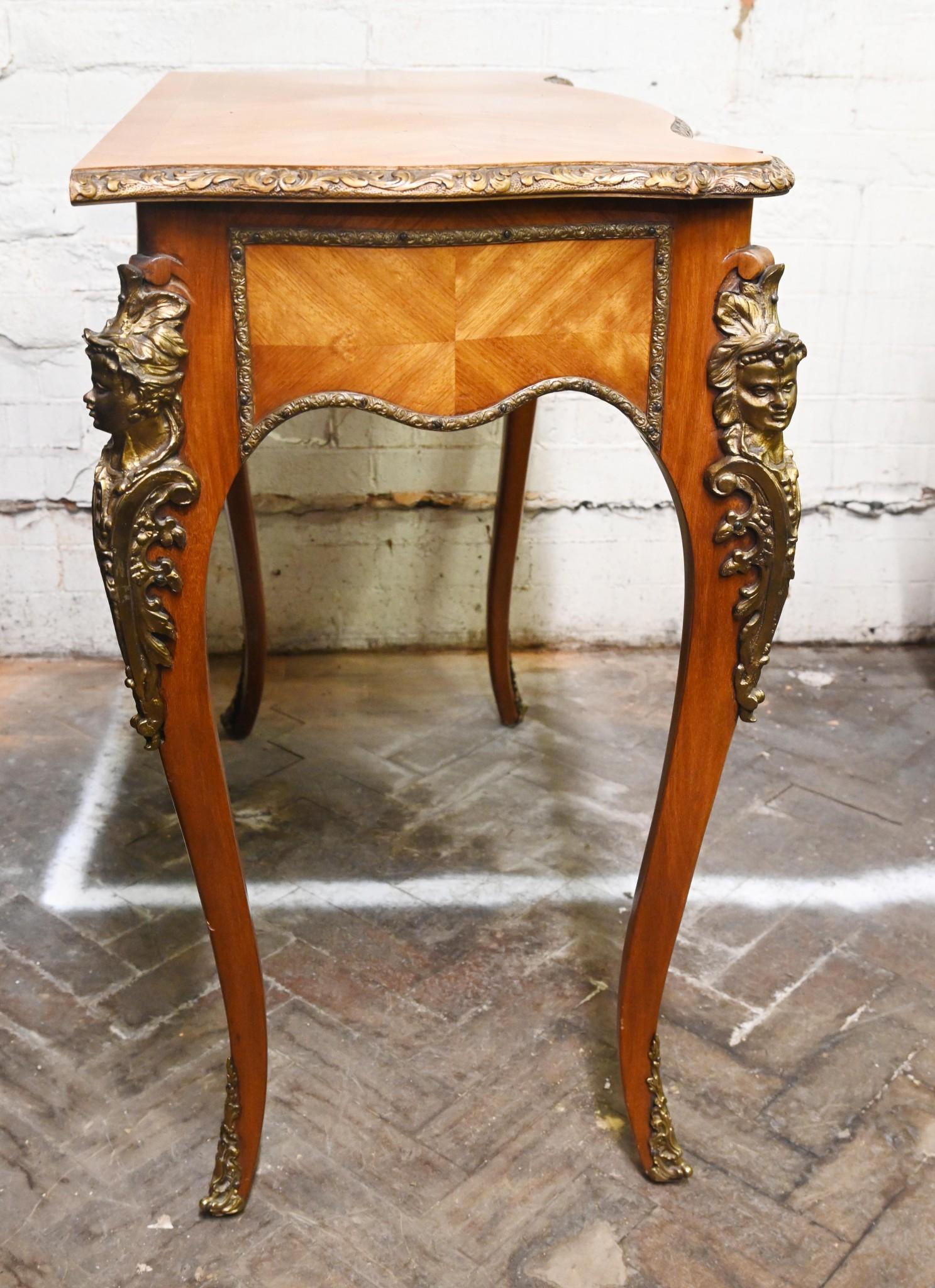 Pair Empire Console Tables Kingwood 1890 In Good Condition For Sale In Potters Bar, GB