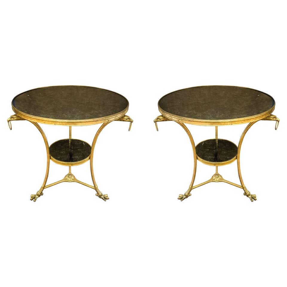French Bouilotte Gueridon Table At 1stDibs