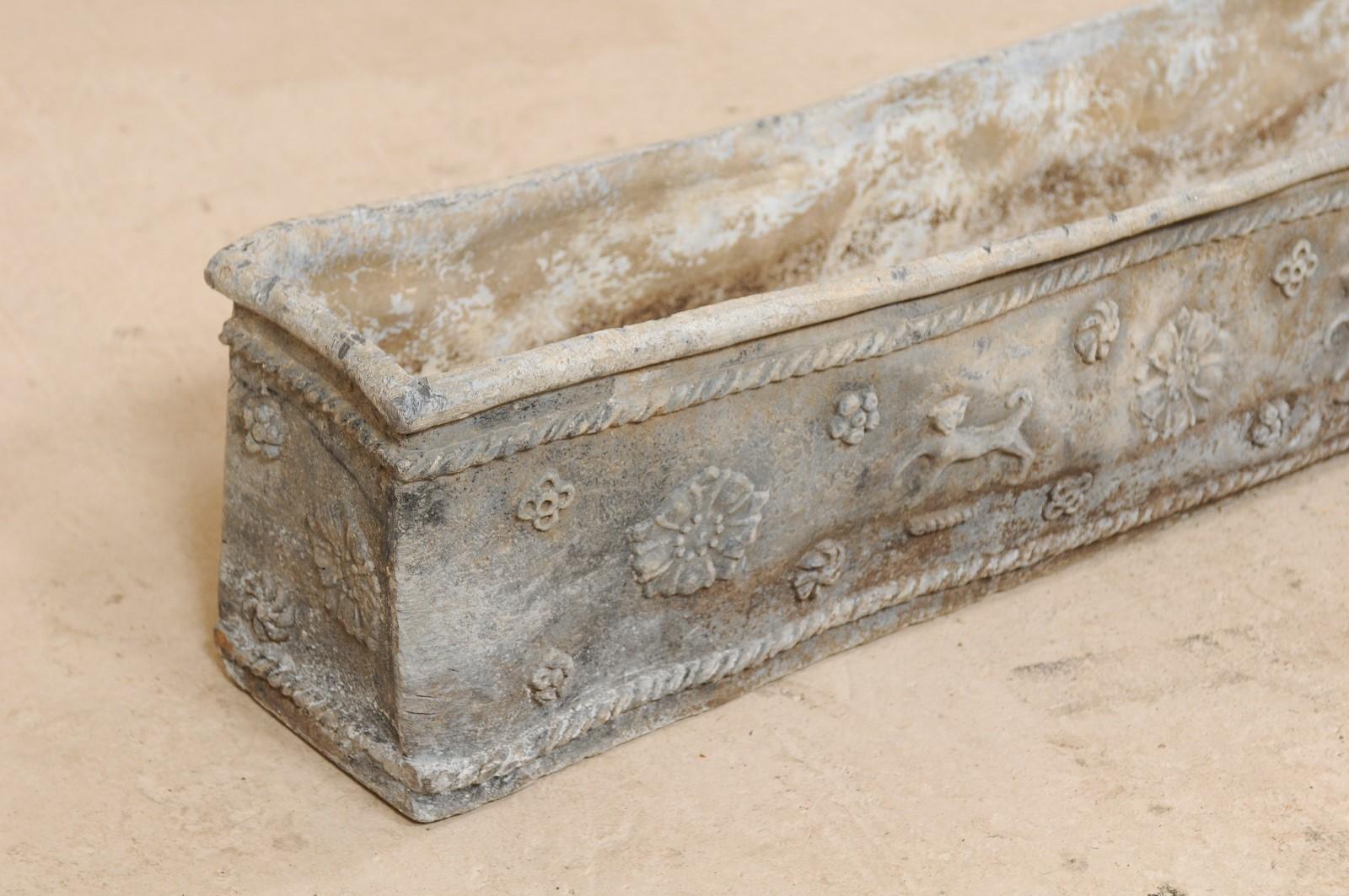 Pair English 19th C. Window Boxes 3