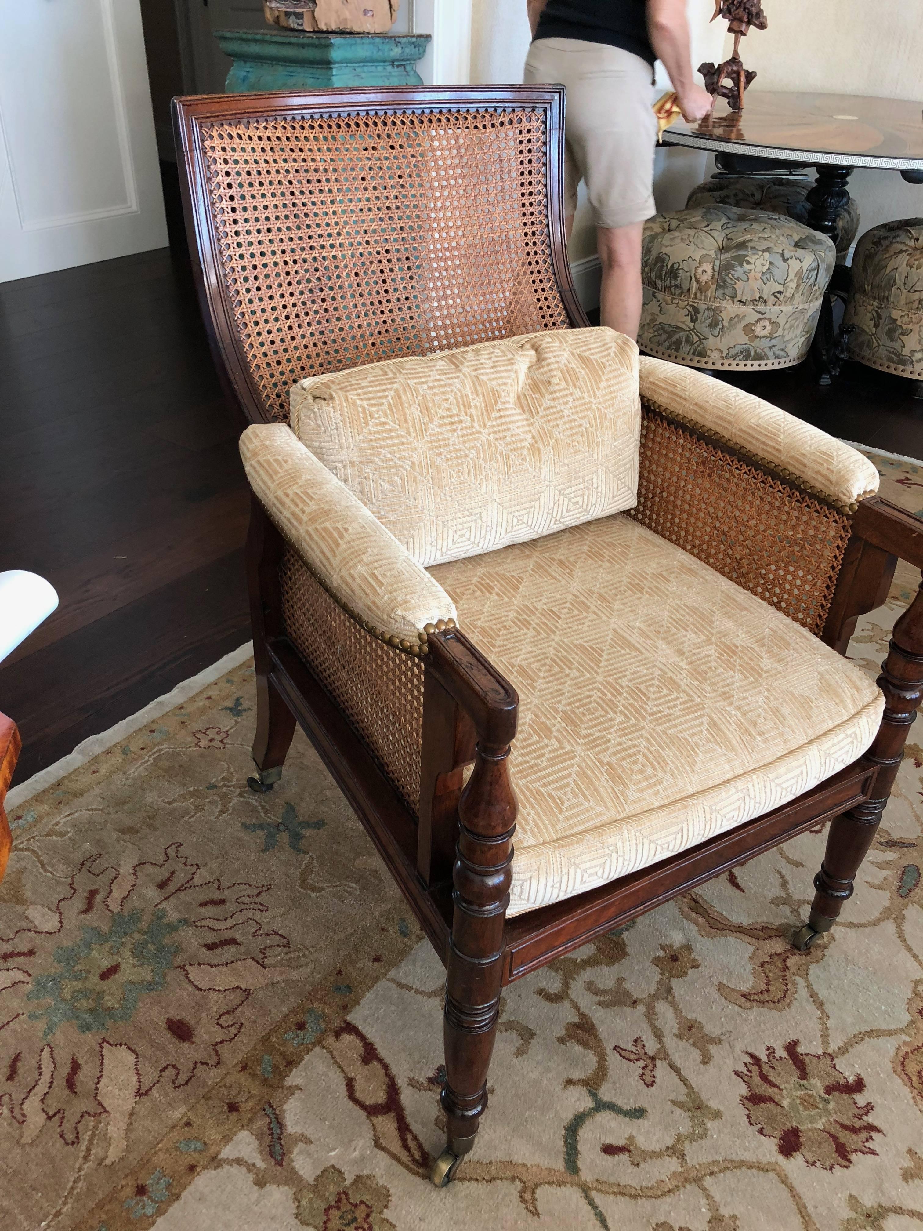 regency bergere library chair