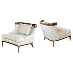 Pair Erwin Lambeth for Tomlinson Sophisticate Lounge Chairs