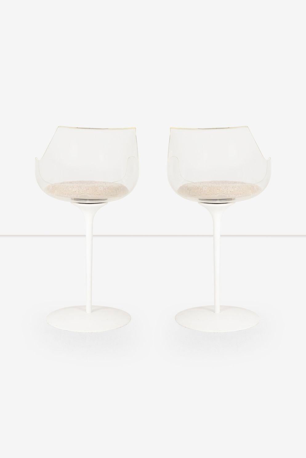 Pareja de taburetes de champán Erwine & Estelle Laverne mediados del siglo XX en venta