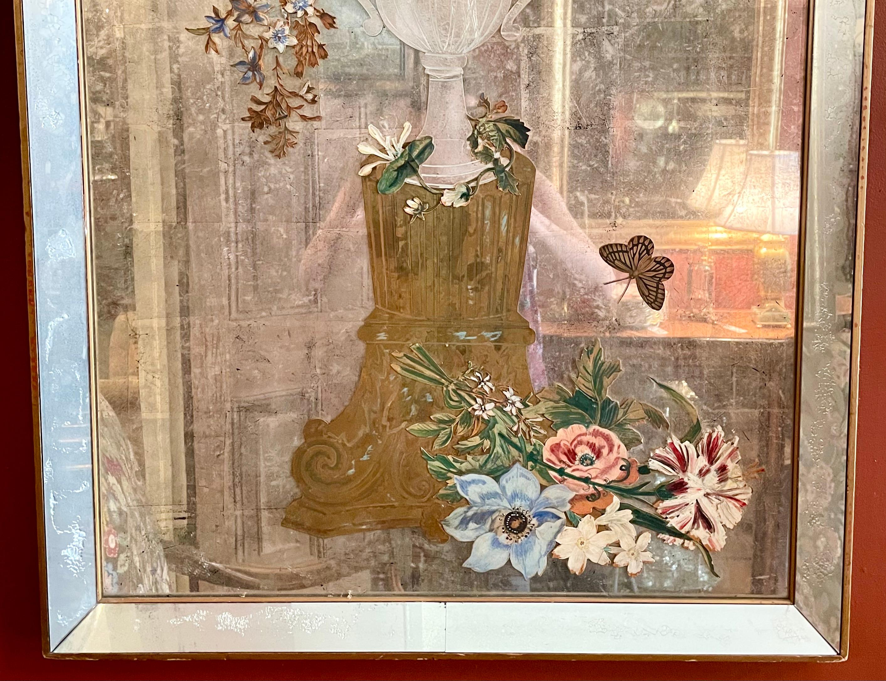 Peint Paire de miroirs 