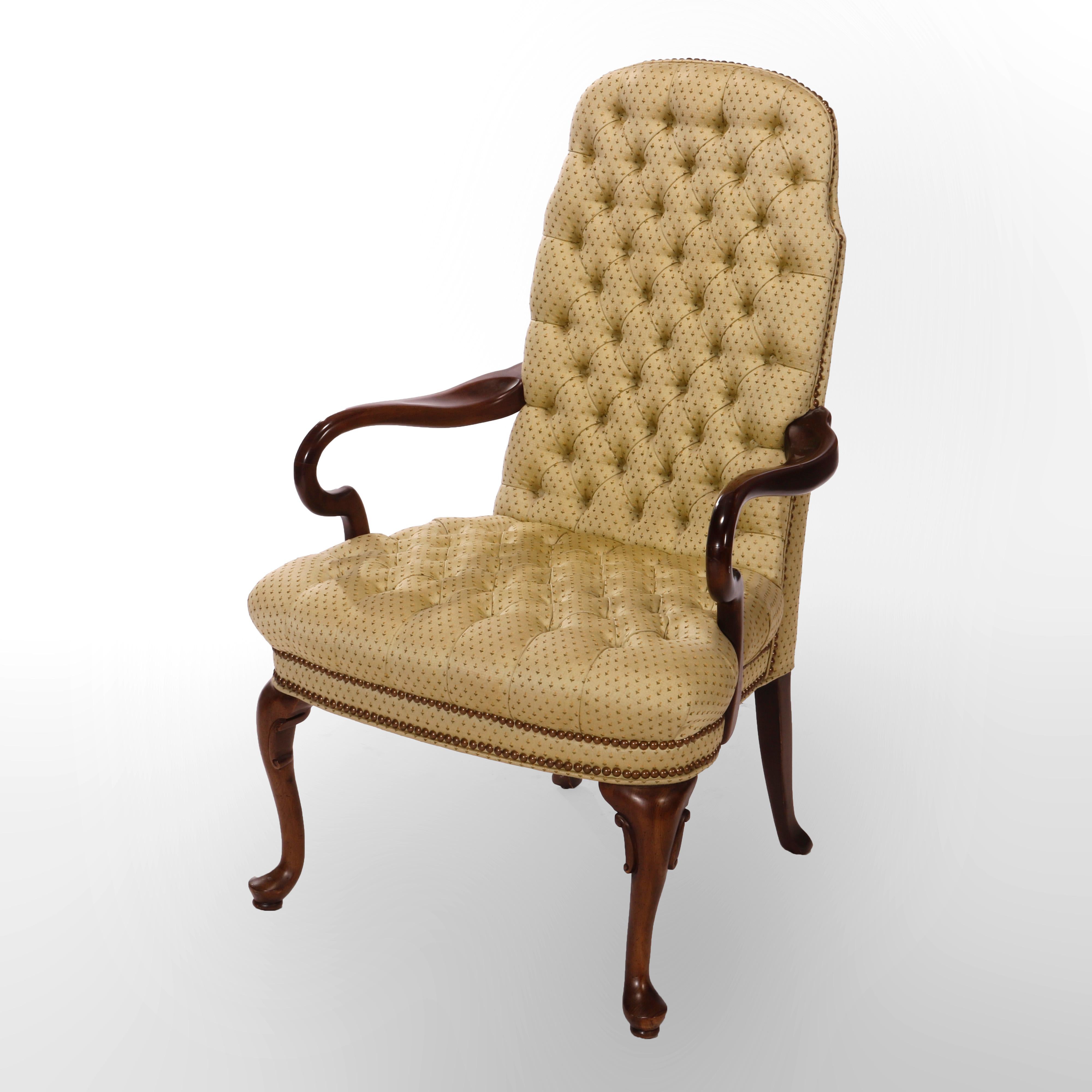 queen anne desk chair