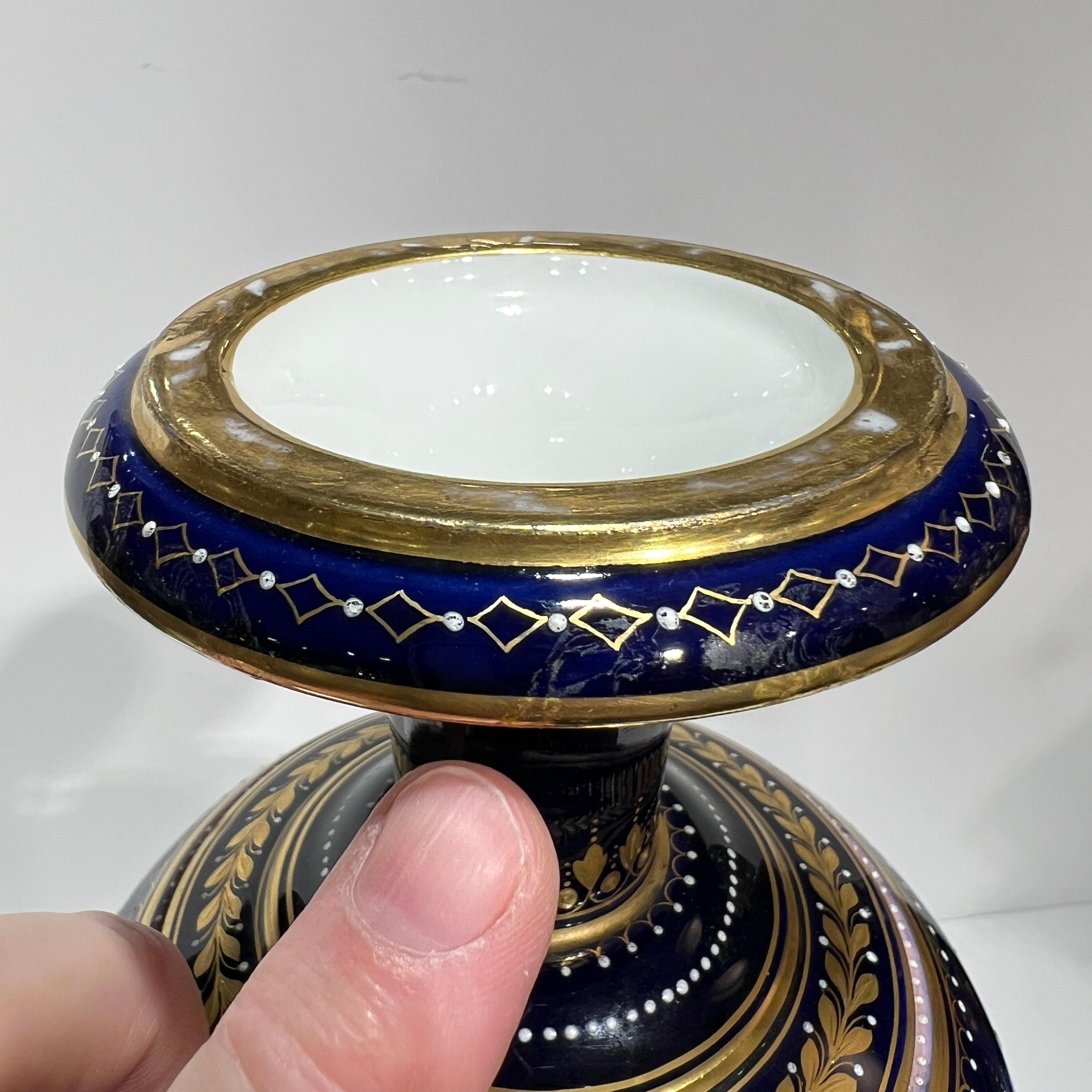 Paire de vases exceptionnels en porcelaine Royal Vienna Porcelain du 19e siècle en vente 6