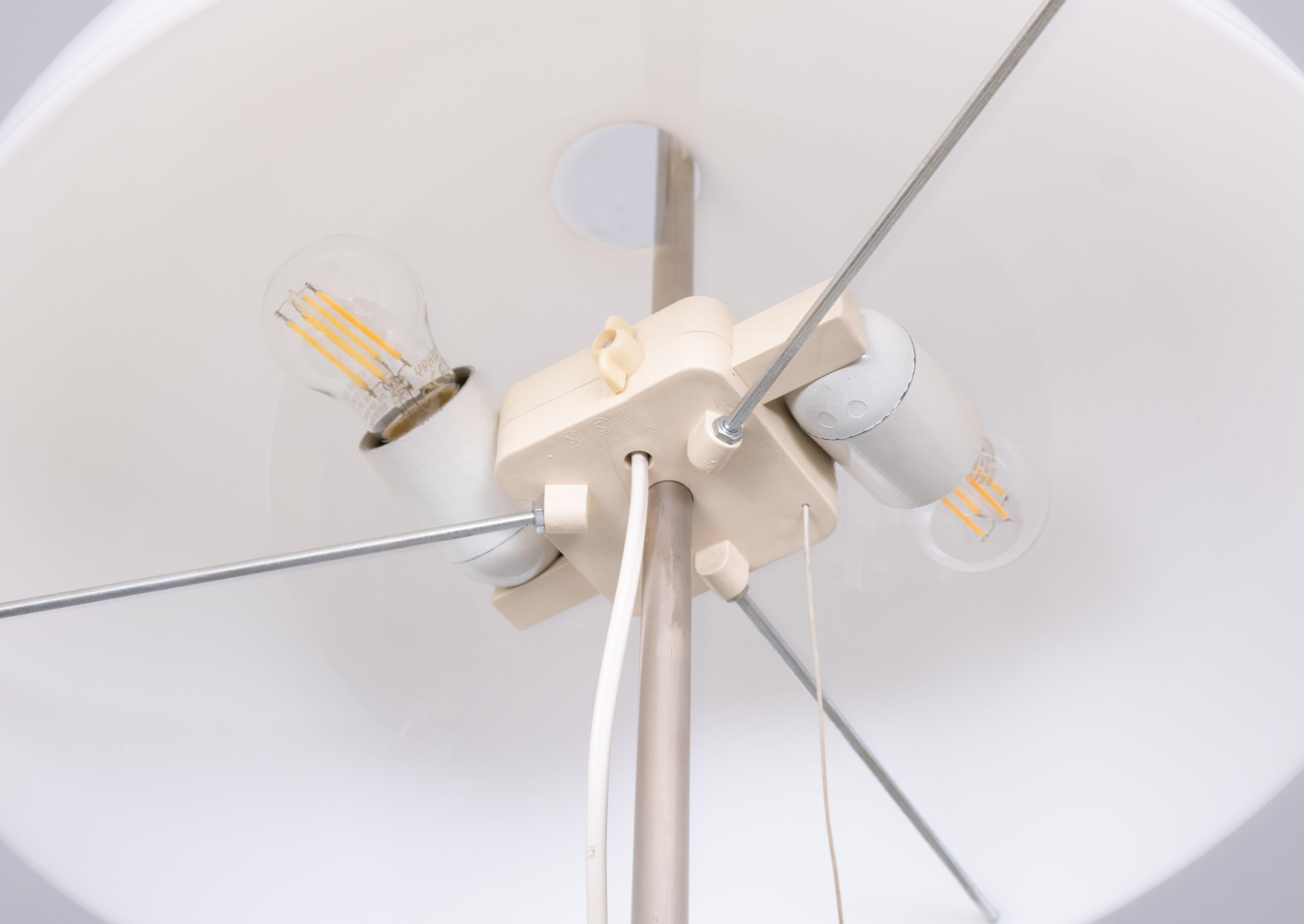 Fine XX secolo Coppia fagenhulst  lampade da terra anni '70 Svezia in vendita