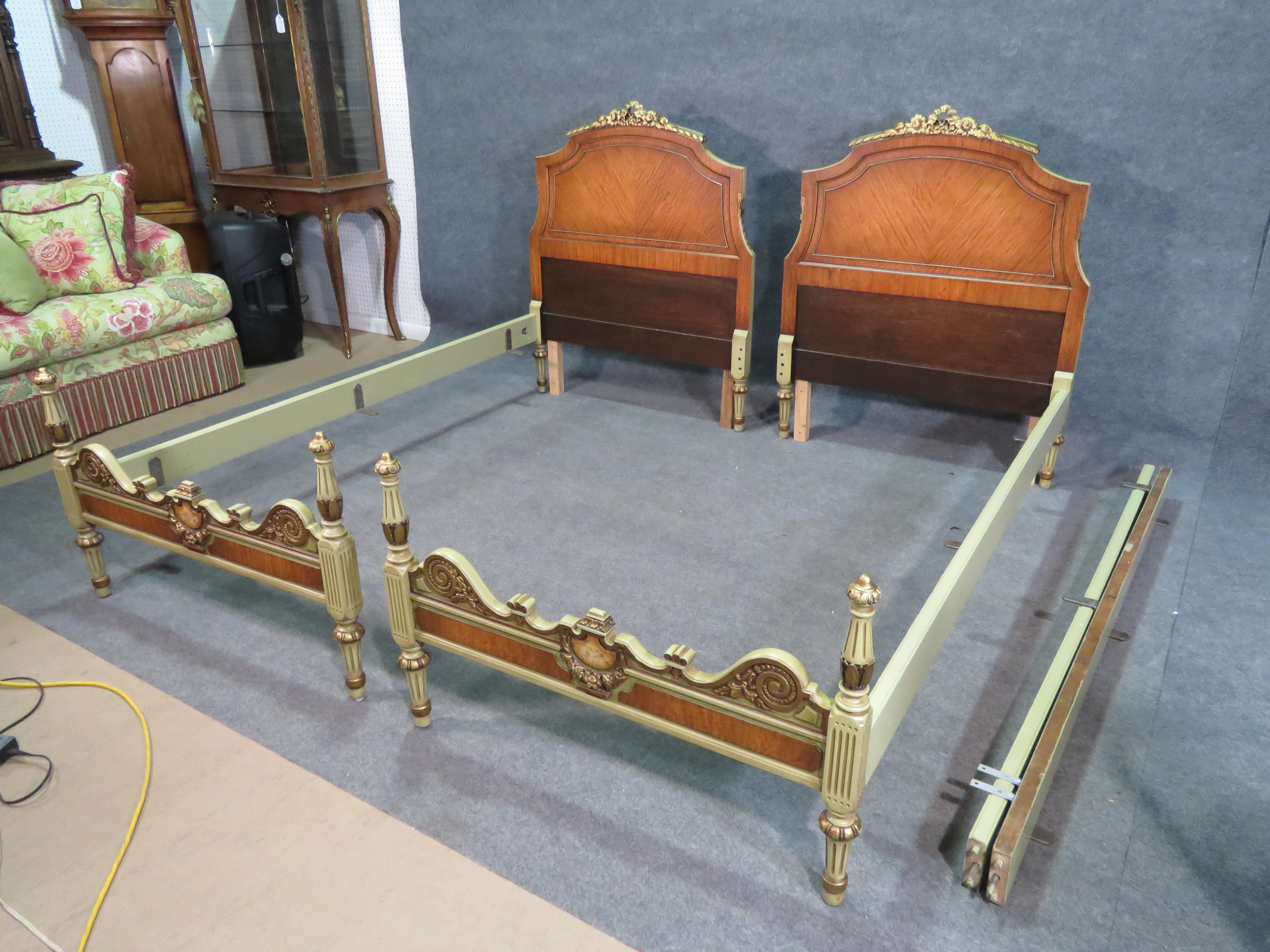 1920s bed frame