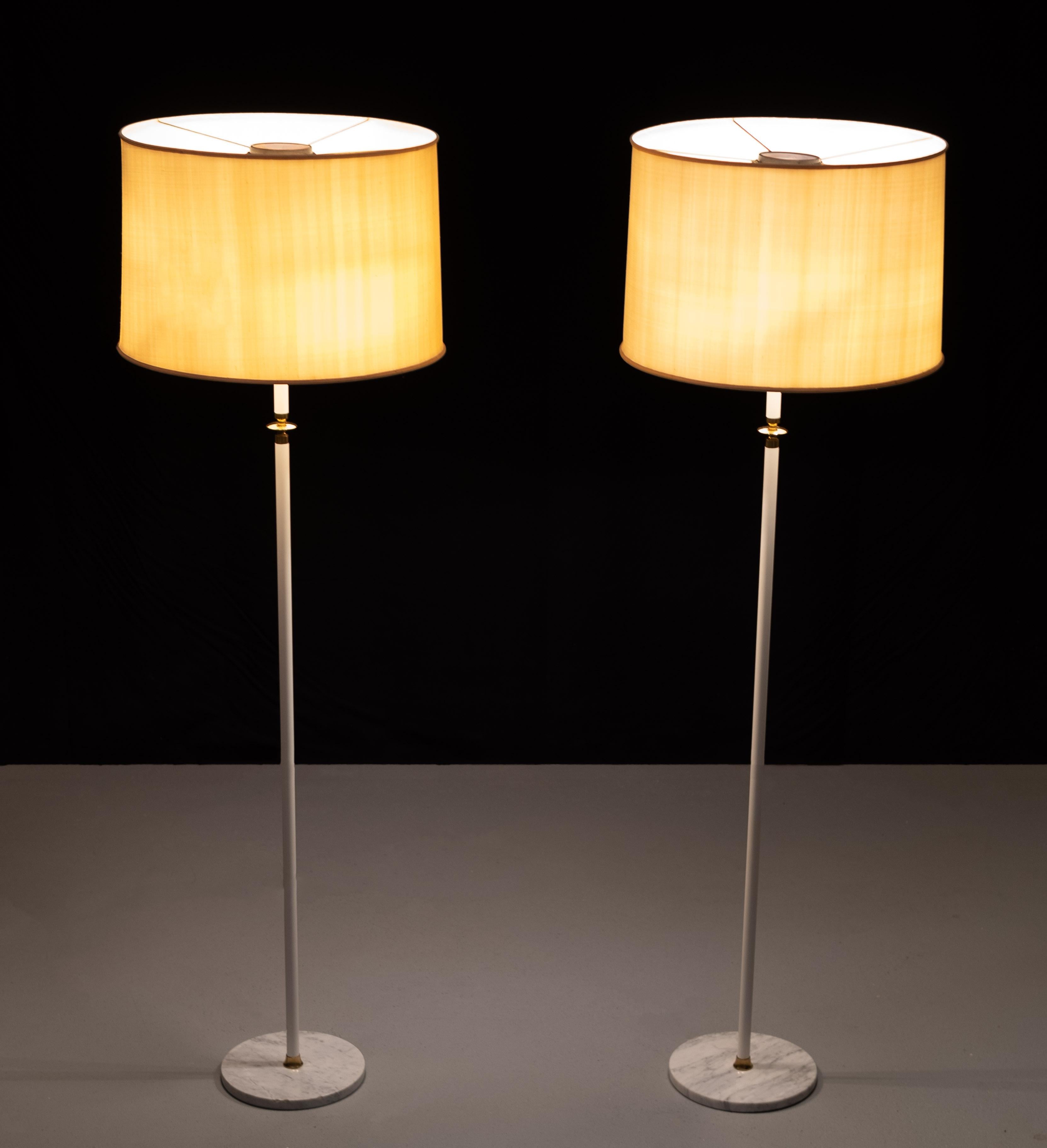 Lámpara de pie de Angelo Lelli para Arredoluce  1950s en venta 4