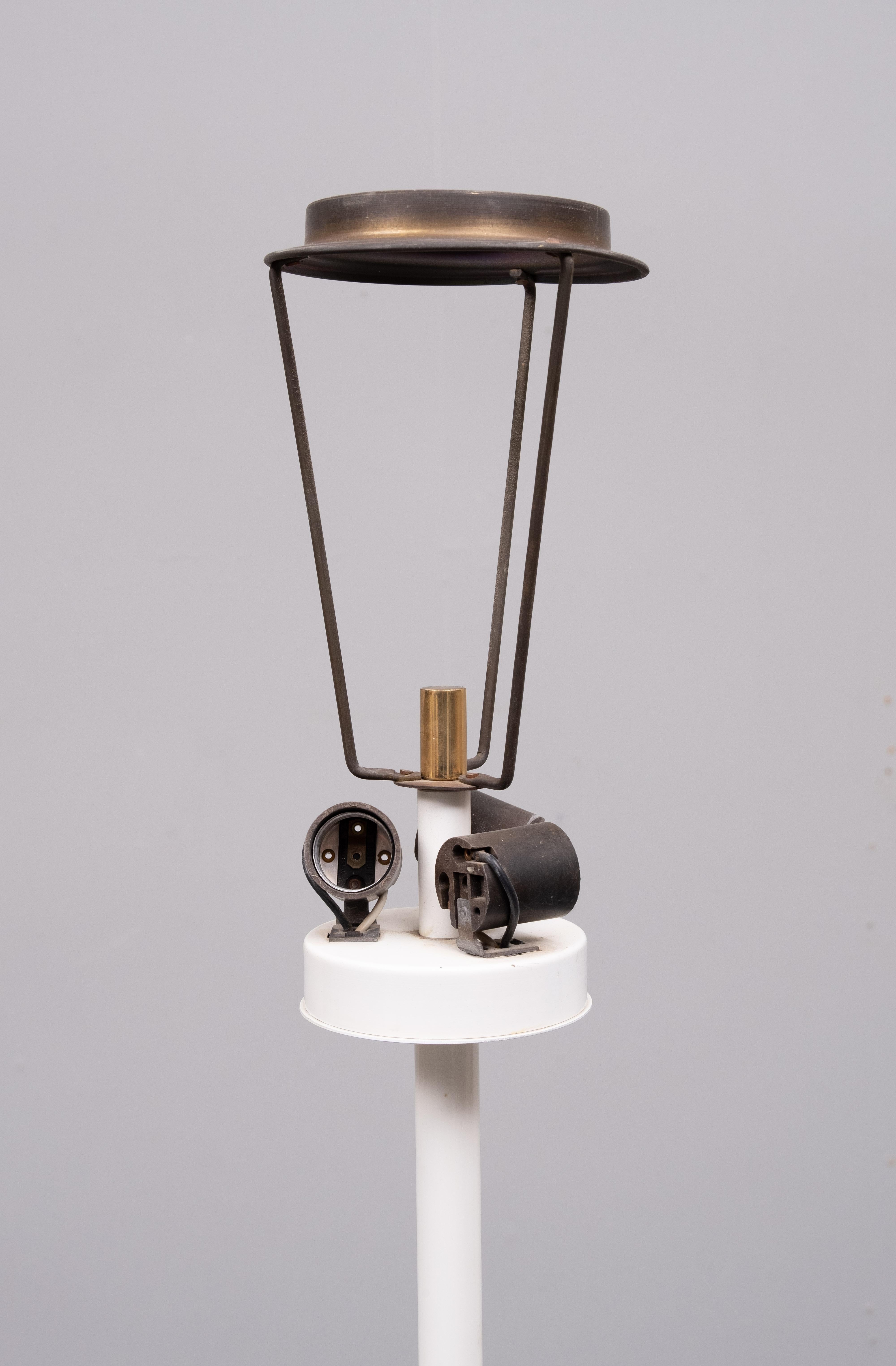 Italian Pair Floor Lamp by Angelo Lelli for Arredoluce  1950s  For Sale