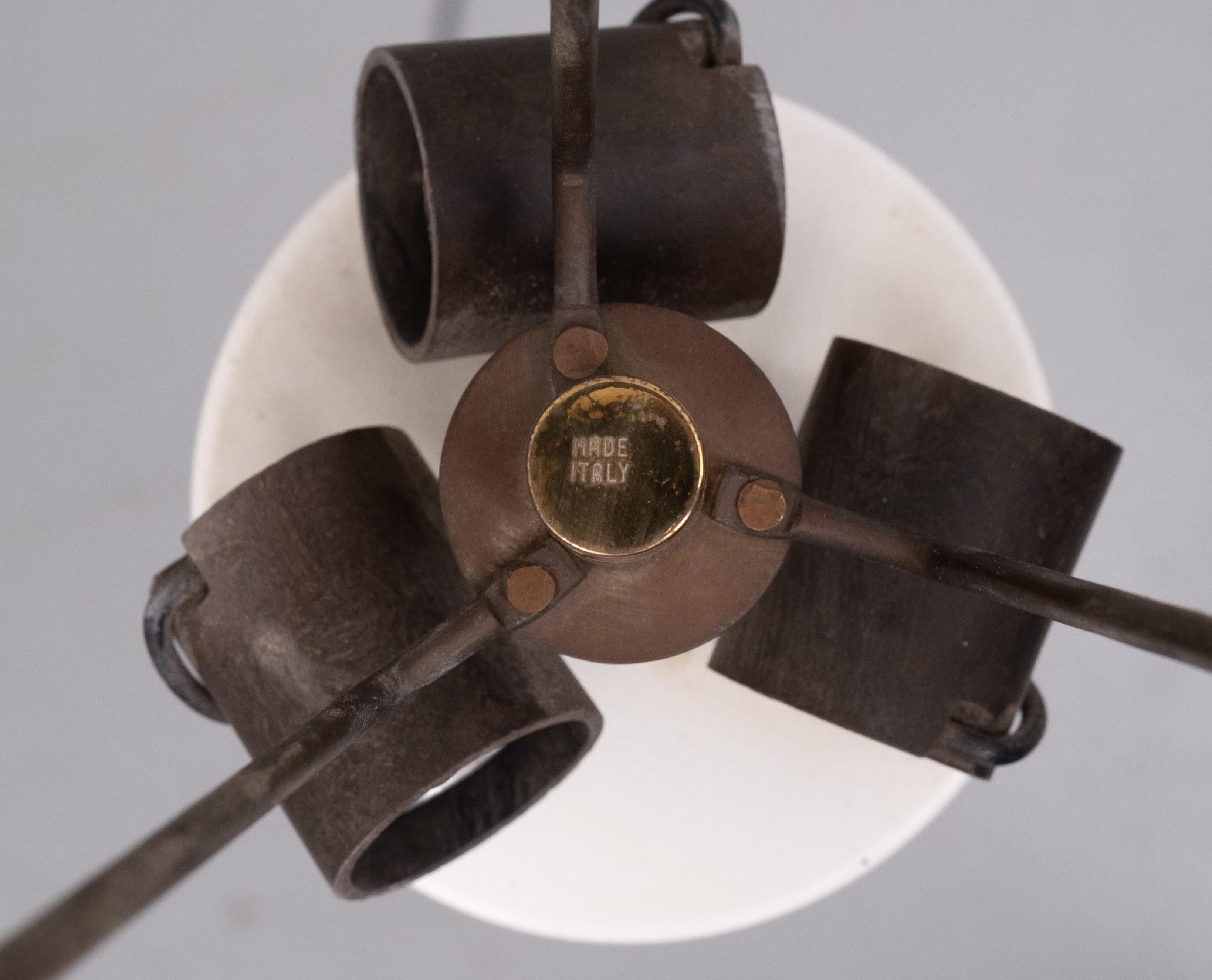 Lámpara de pie de Angelo Lelli para Arredoluce  1950s en venta 1